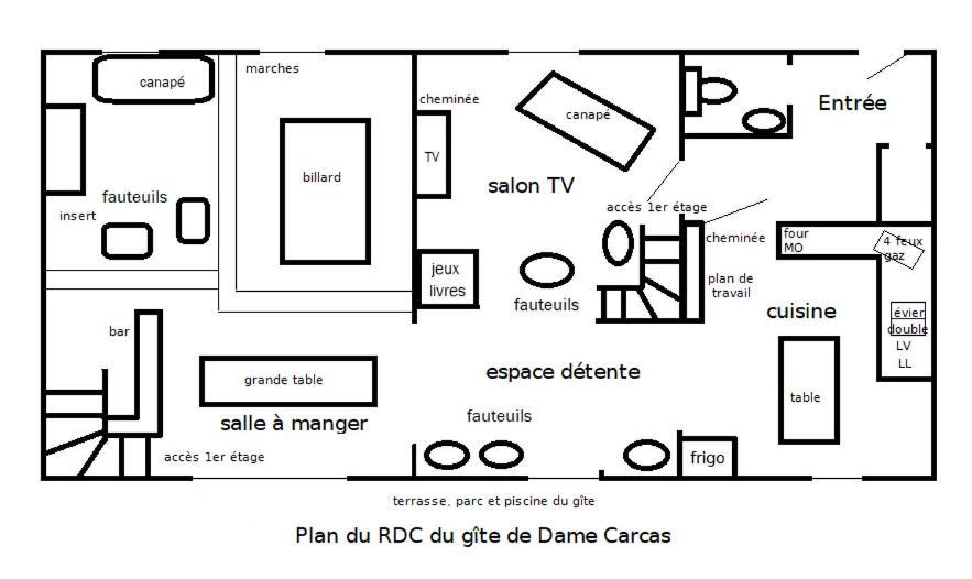 Domaine D'Herminis - Gite De Dame Carcas Carcassonne Exterior photo